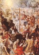 ELSHEIMER, Adam Glorification of the Cross gfw Spain oil painting artist